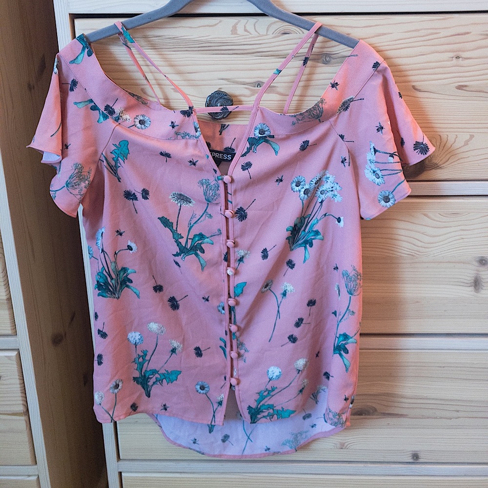 Express Cold Shoulder Summer Top